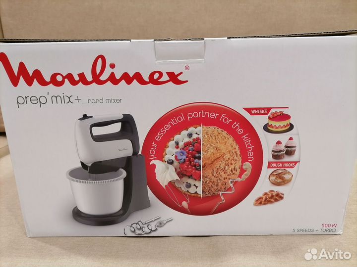 Миксер moulinex hm464110