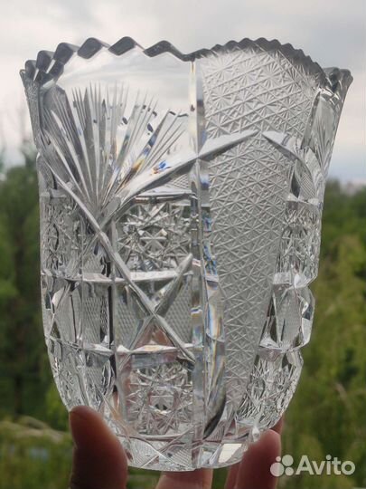 Ваза хрустальная СССР
