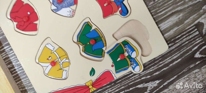 Пазл (сортер) деревянный