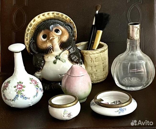 Флаконы для духов винтаж, бижутерия