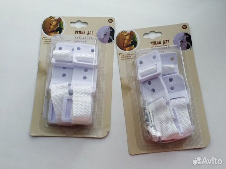 Ремни для крепления мебели, 2 упаковки