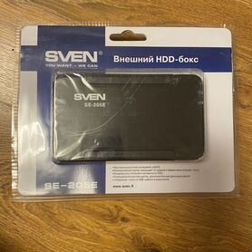 Внешний hdd бокс sven se-205e