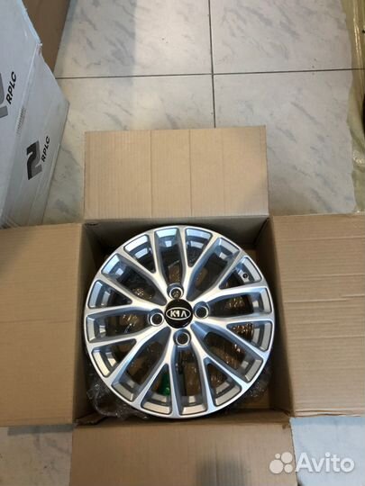 Новые литые диски R15 Kia Rio Hyundai Solaris