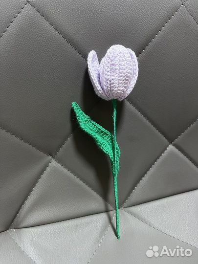 Тюльпаны вязаные