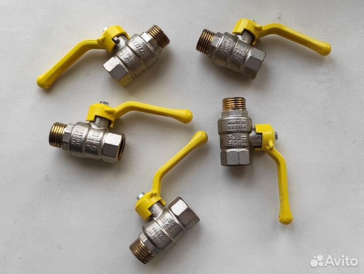 Кран шаровый газовый LD 47 1/2