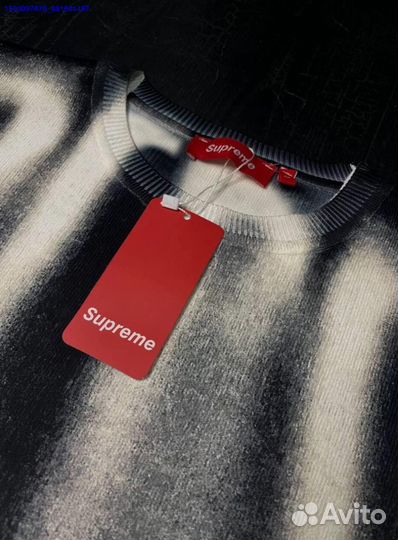 Свитер Supreme blurred logo (Арт.28093)