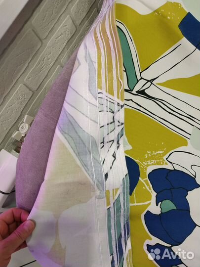 Штора плотная новая IKEA