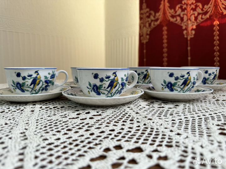 Чайная пара от villeroy boch Phoenix blau