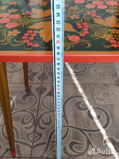 Стол хохлома