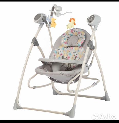 Детские электронные качели для новорожденных