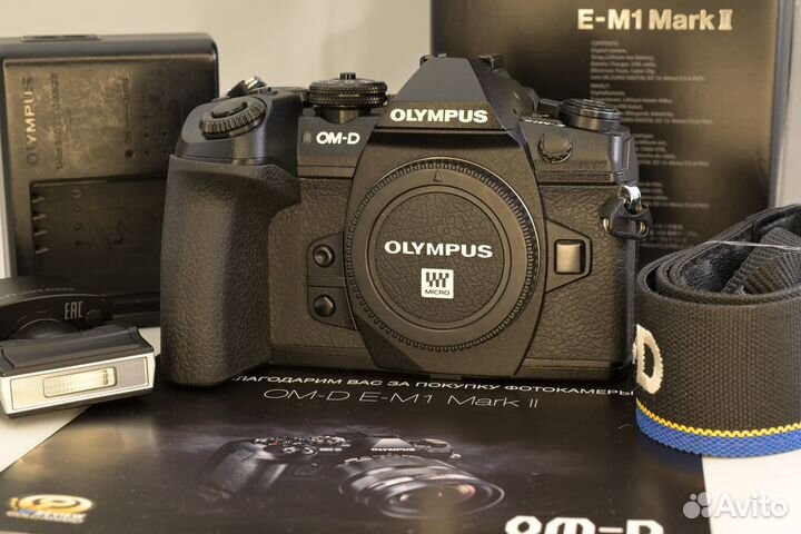 Olympus om d e m1 mark ii body пробег 121.000