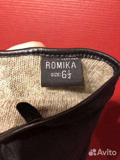 Перчатки Romika кожаные размер 6,5