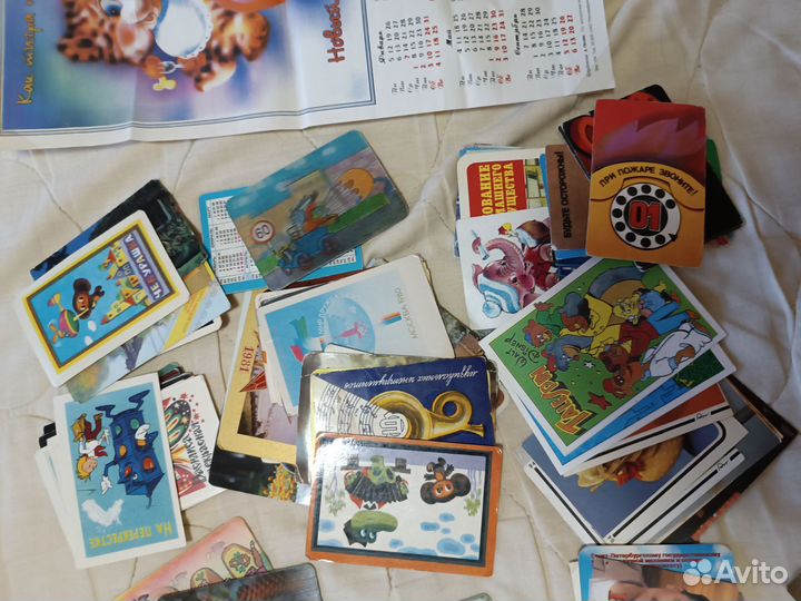 Карманные календарики СССР