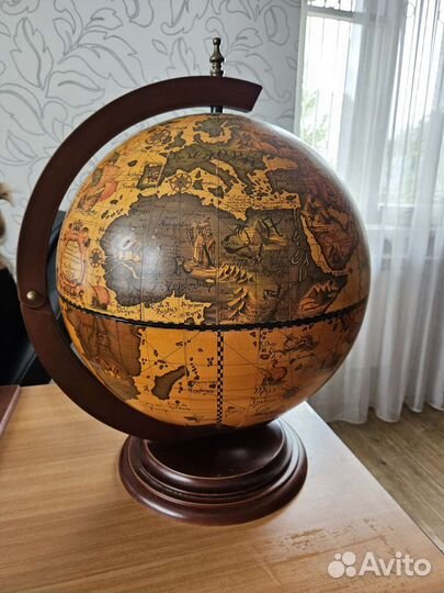 Глобус бар 42 см настольный