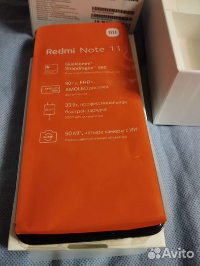 Xiaomi Redmi Note 11, 4/128 ГБ