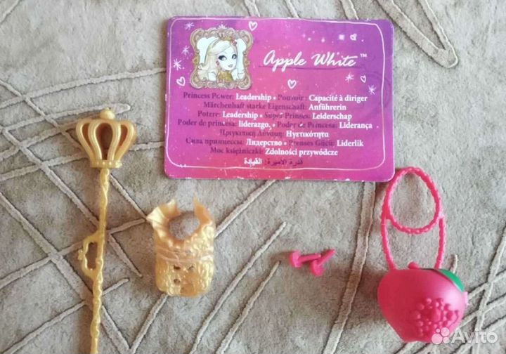 Кукла ever after high Апл Уайт Apple White эпл