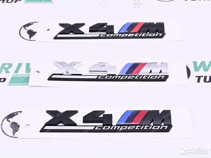 Шильдик BMW X4M Competition