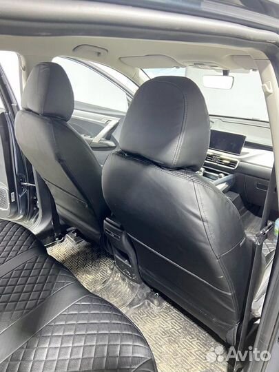 Автопилот чехлы Hyndai Accent ромб