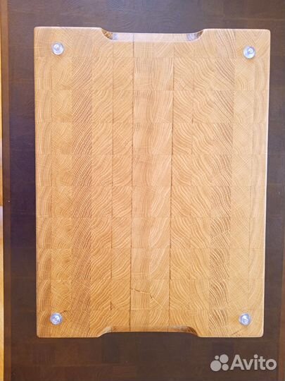 Торцевая разделочная Дубовая доска