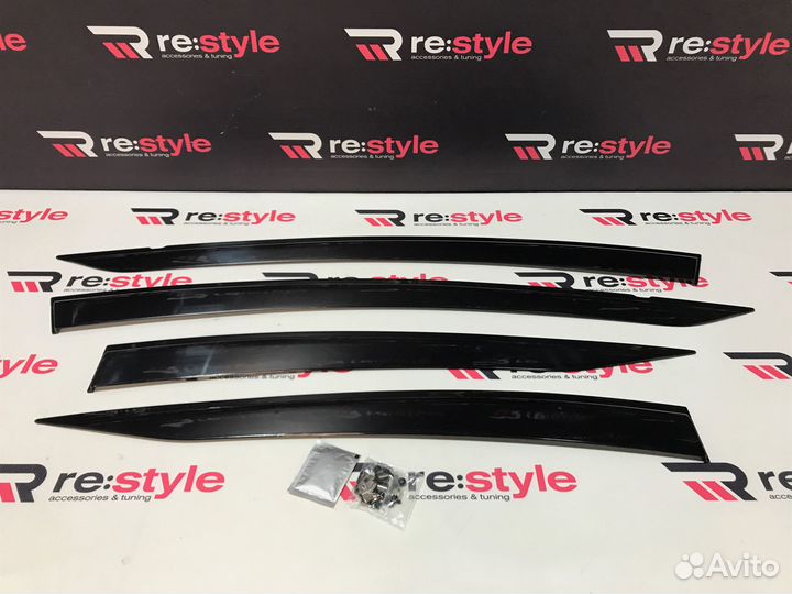 Ветровики Toyota Aqua Kanglong