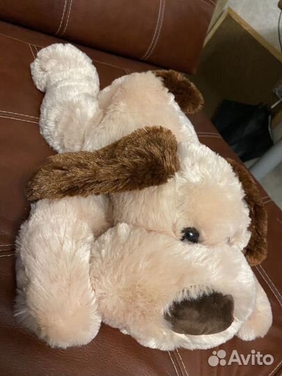 Игрушка мягкая собака кулек для конфет или подарка