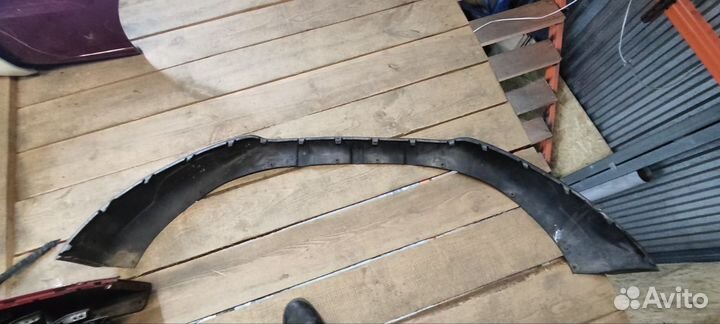 Спойлер заднего бампера Volvo xc60