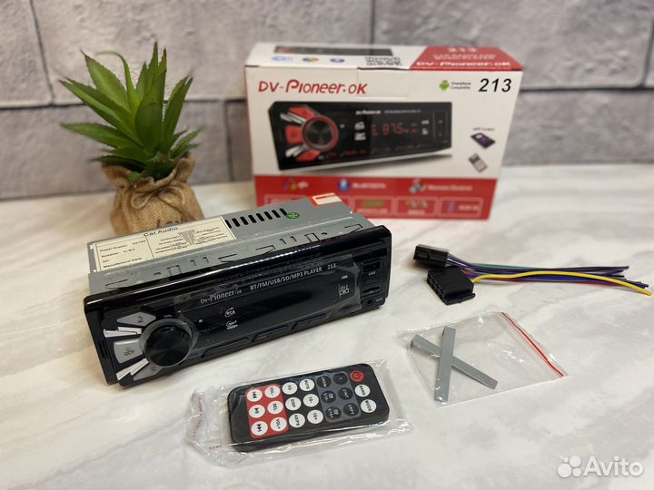 Магнитола с блютузом