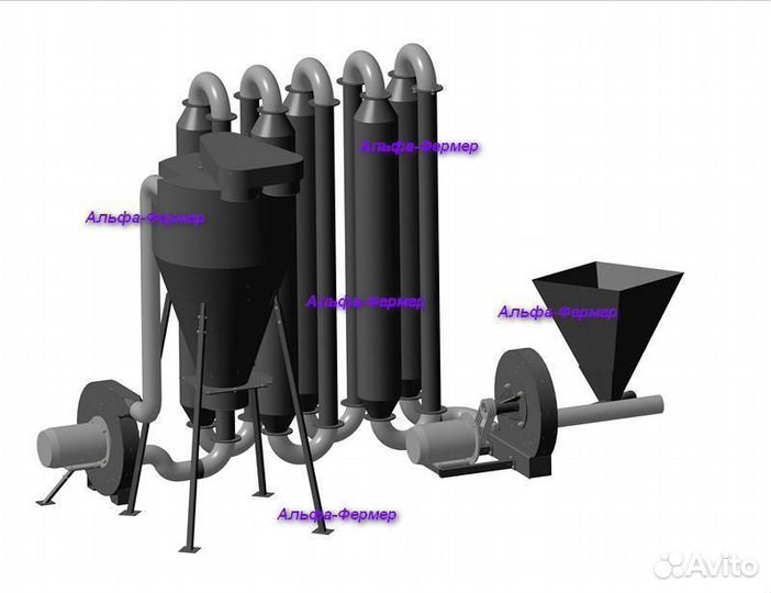 Сушка пропановая для опила