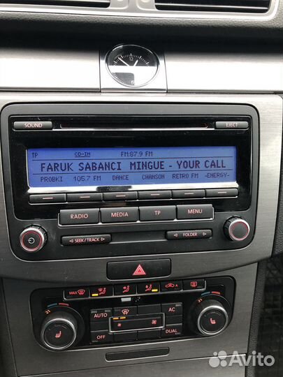 Магнитола пассат б6