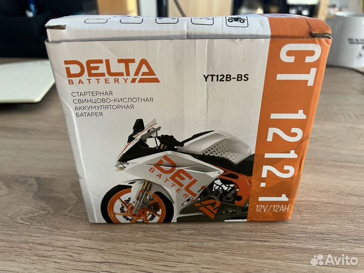 Аккумулятор delta CT1212.1 12v/12 Ah