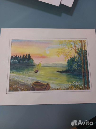 Акварельные картины