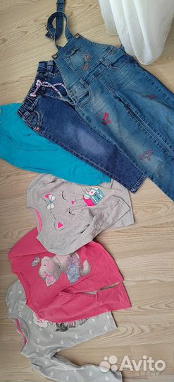 Вещи пакетом на девочку 98-104