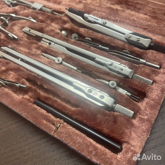 Чертежный набор СССР Ленинград готовальня