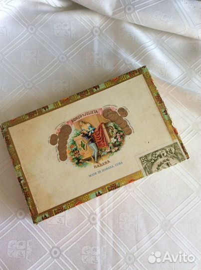 Коробка от Кубинских сигар