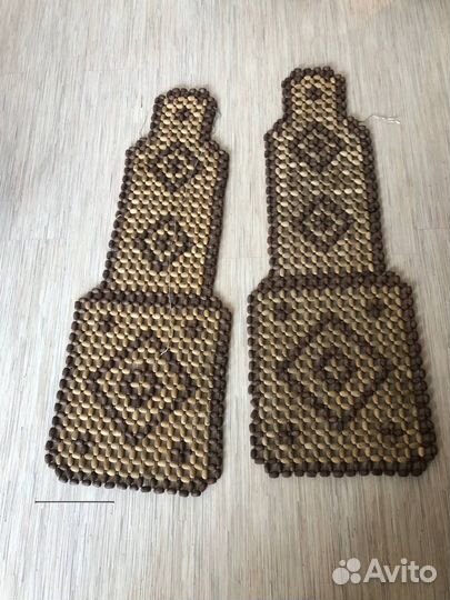 Массажёр деревянный накидка на кресло в автомобиль