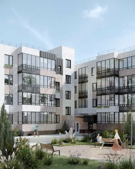 Квартира-студия, 25,2 м², 3/4 эт.