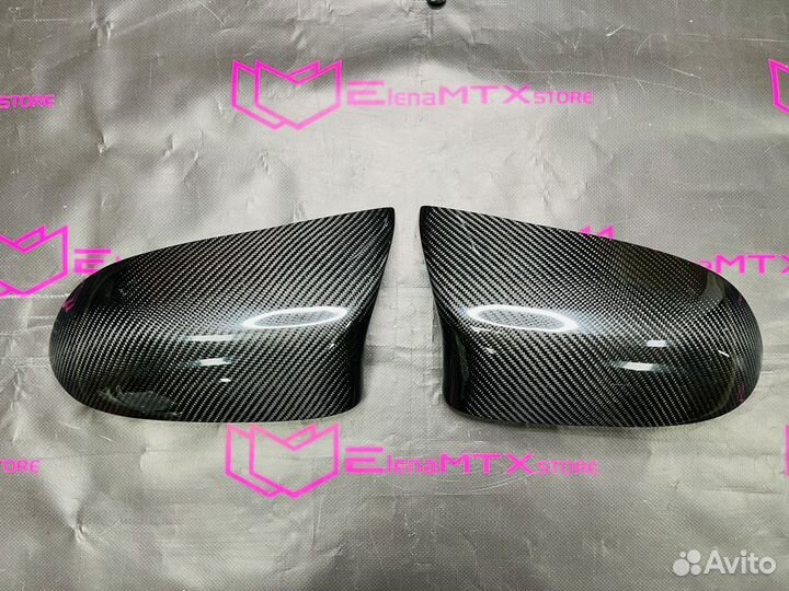 Накладки зеркал BMW F85 F86 карбон