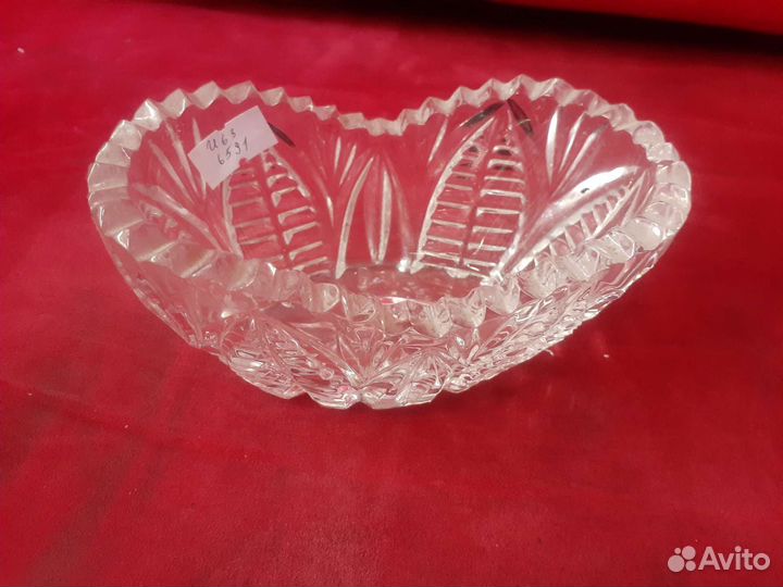 Хрустальная салатница