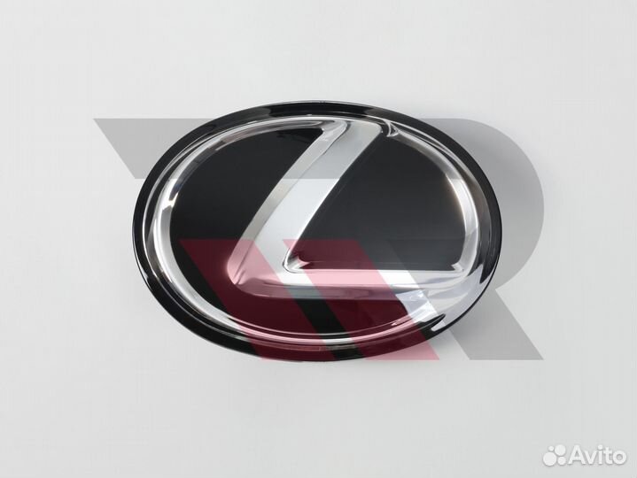 Эмблема в решетку Lexus Стекло Черная