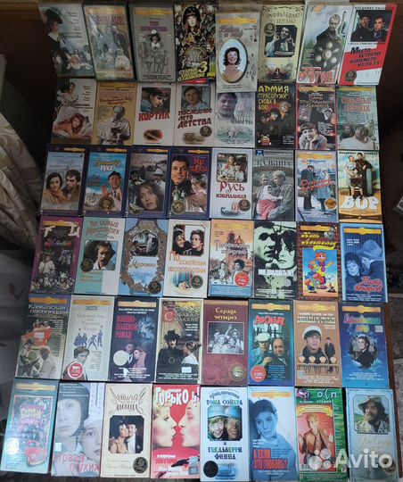 Видеокассеты vhs, Российское и Советские фильмы