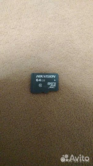 Карта памяти MicroSD 64gb
