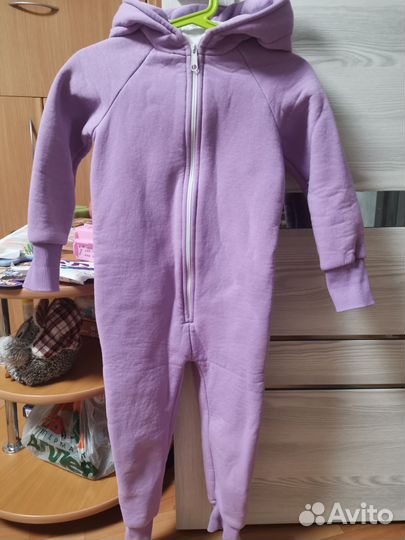 Комбинезон утеплённый 104