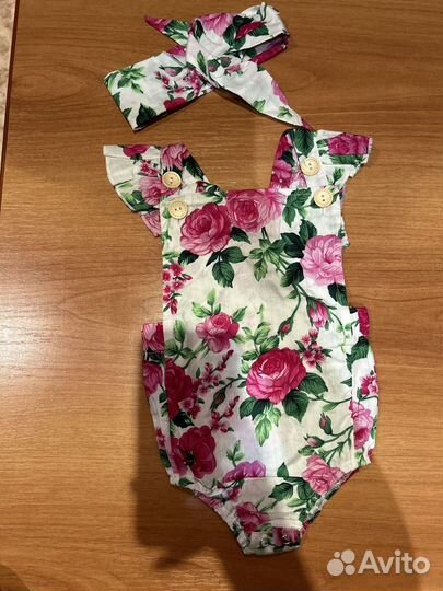 Комплект на девочку с повязочкой