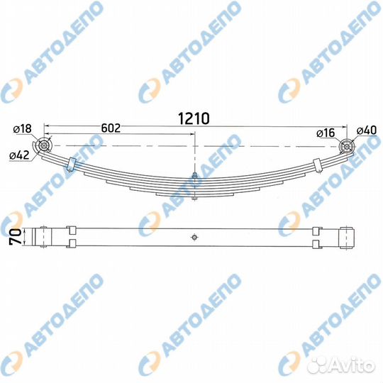 Рессора В сборе - zevs