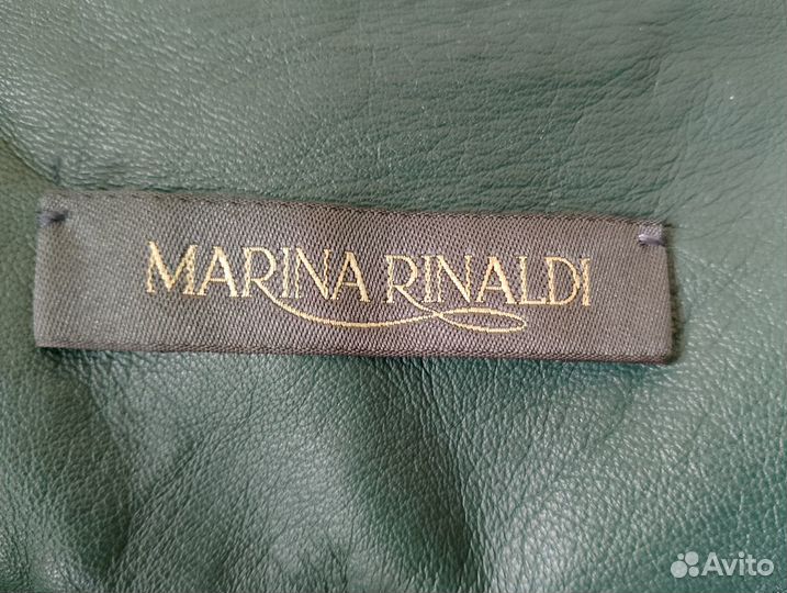 Куртка кожаная женская Marina Rinaldi