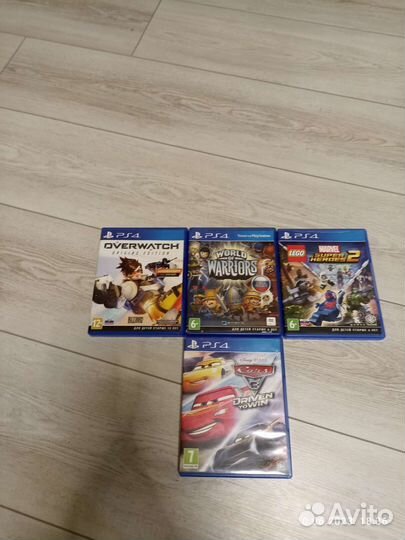 Диски от Sony PlayStation 4