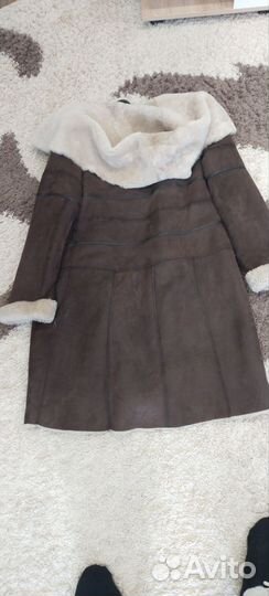 Дубленка женская зимняя размер 50- 52
