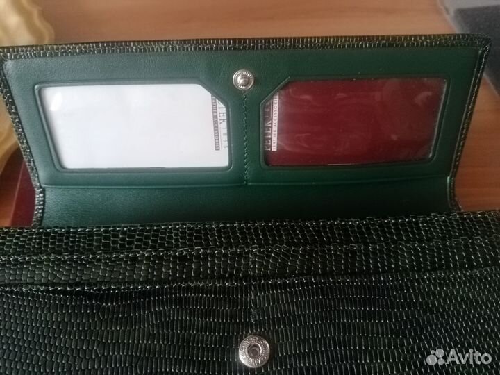 Кошелек новый женский кажаный petek