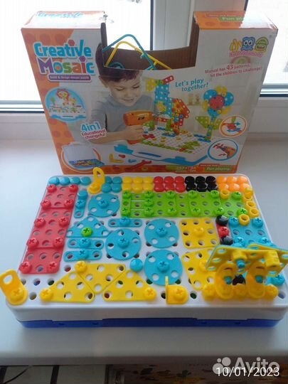 Мозаика с шуруповертом