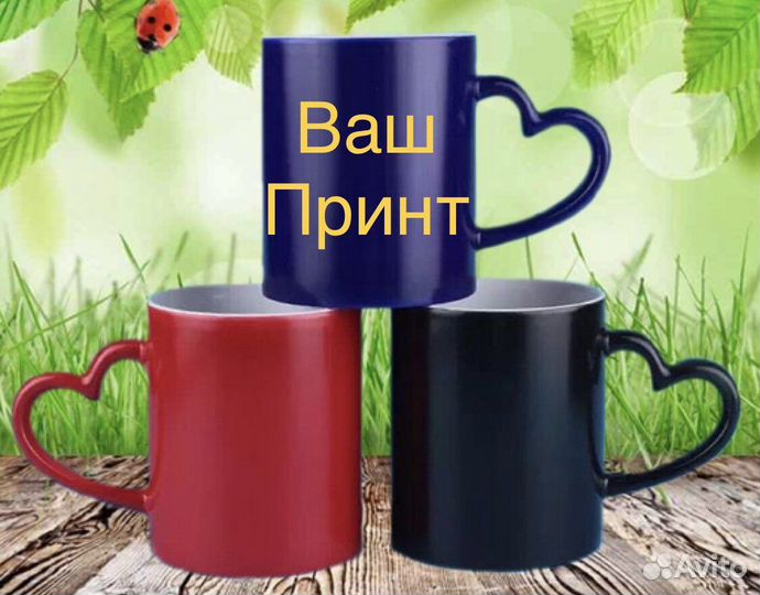 Фото печать на кружках, футболках и сувенирнах